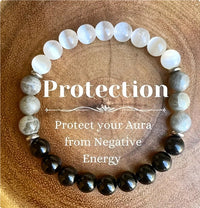 Healing Crystal Bracelet - Natural Stone Energy Jewelry for Men & Women