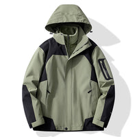 Waterproof Winter Outdoor Jacket – Windproof Breathable PU-Coated Coat for Hiking & Travel