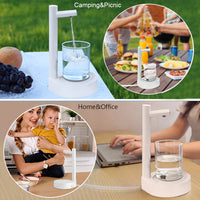 Rechargeable Automatic Water Pump Dispenser – Effortless Hydration for Home & Office