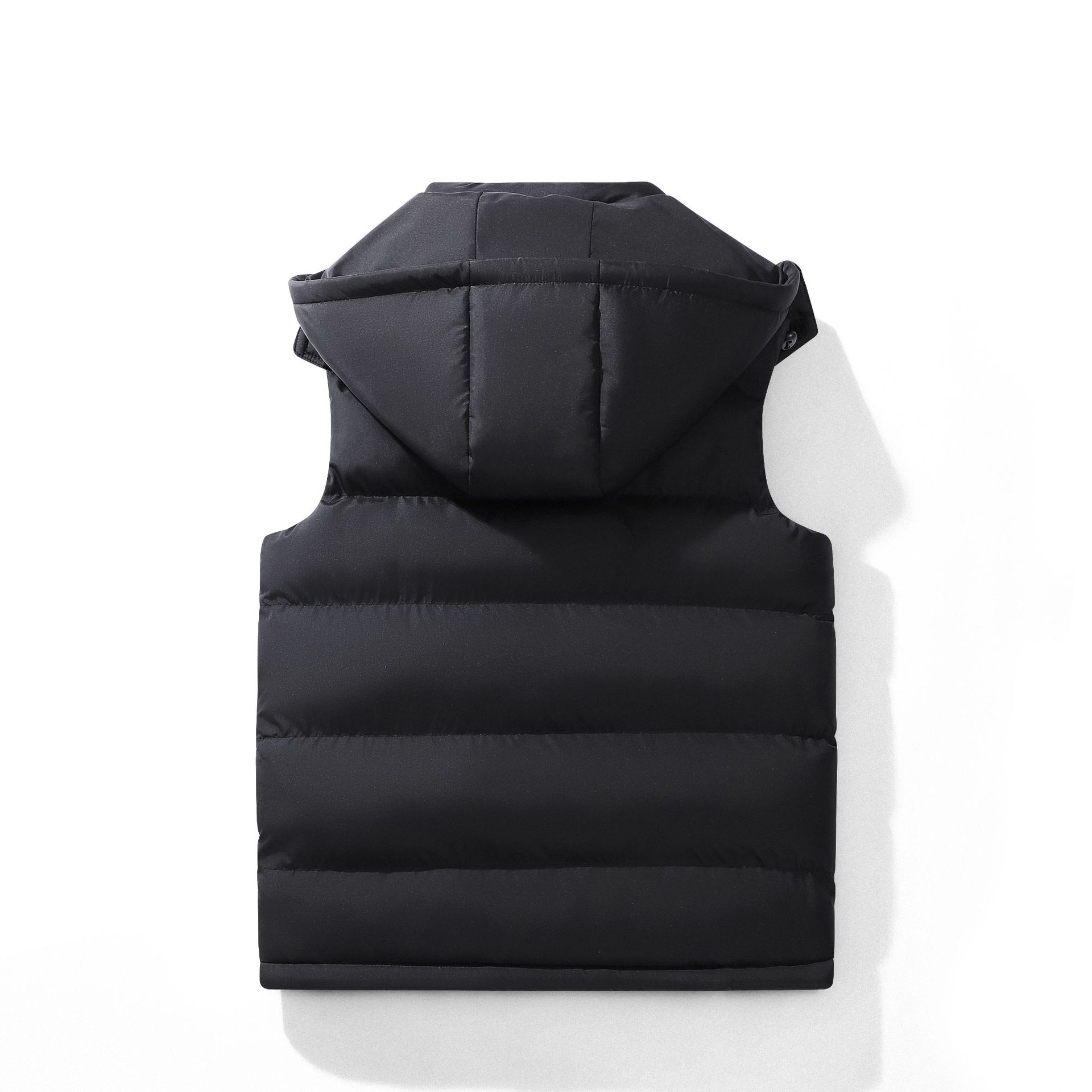 Men’s Hooded Thermal Vest – Extra‑Thick Casual Sleeveless Jacket with Zipper Pockets (XS–3XL) What Else You Got?