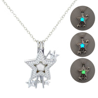 Radiant Faith Hip-Hop Rock Star Glow Necklace - Glows in the Dark - Christian Jewelry