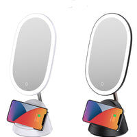 Luxury Vanity Mirror Lamp with Daylight LED Lighting — 2-in-1 Desk Light for Flawless Makeup & Grooming