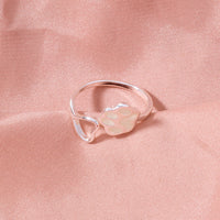Glow-in-the-Dark Dog Paw Ring – Adjustable Luminous Copper Ring for Pet Lovers