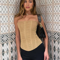 Summer Breeze Mesh Crop Top