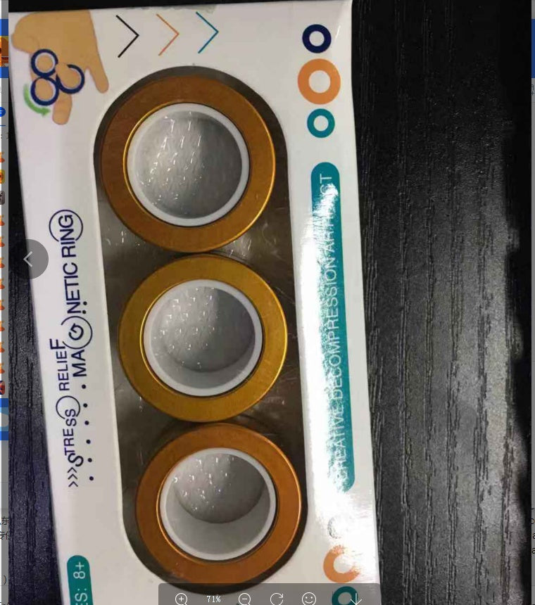 Magnetic Fidget Spinner Bracelet – Sensory Decompression Toy for Focus & Anxiety Relief What Else You Got?