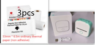 Portable Mini Thermal Label Printer Home Photo Printer Student Wrong Question Printer Bluetooth-compatible Mini Label Printer Price Tag What Else You Got?