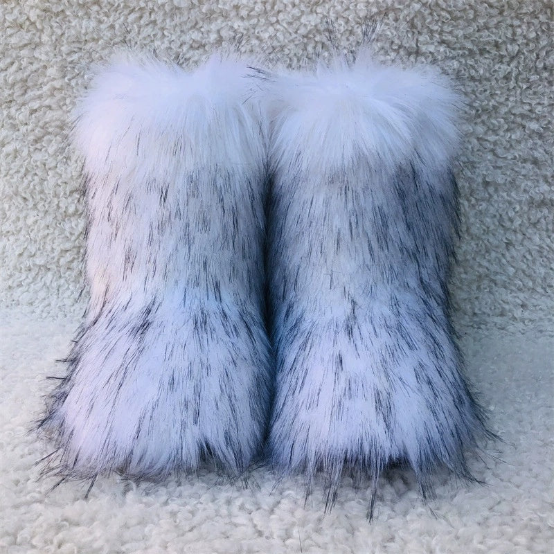 Raccoon Dog Fox Fur Fur Snow Boots What Else You Got?