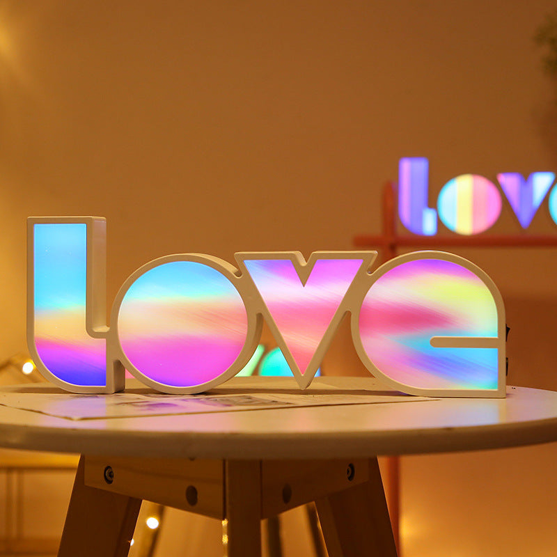 Valentines Day Decor LED LOVE Light Valentines Day Gift For Girlfriend Bithday Wedding Party Decoration Romantic Wedding Decor What Else You Got?