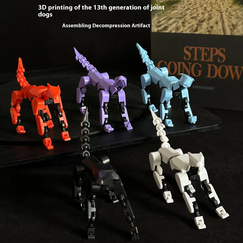 Multi‑Jointed Shapeshift Robot Figure – 3D‑Printed Movable Action Model with Weapons & Accessories What Else You Got?