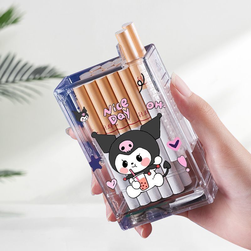 Cute Transparent Cigarette Case with Built‑In Lighter What Else You Got?