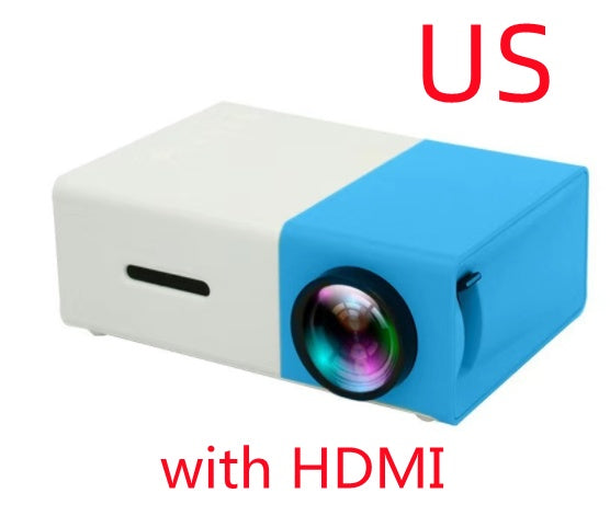 Portable Projector 3D Hd Led Home Theater Cinema HDMI-compatible Usb Audio Projector Yg300 Mini Projector What Else You Got?
