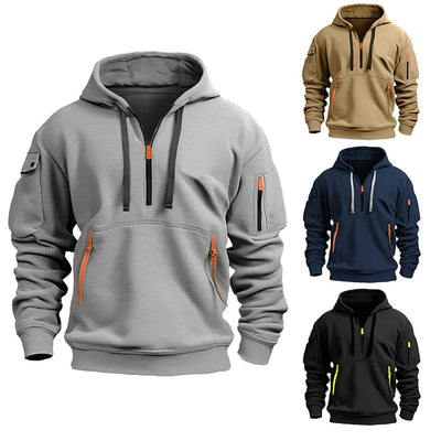 Relaxed Fit Oversized Hoodie – Unisex Plus Size Sweatshirt in 4 Colors