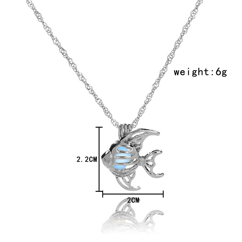 Glow‑in‑the‑Dark Goldfish Necklace What Else You Got?