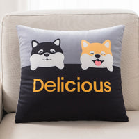 Adorable Animal Plush Throw Pillow – Cozy Sofa Decor for Kids & Home (40x40cm, 45x45cm, 50x50cm)