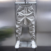 Men's Comfortable Casual Pants - Stylish Loose Fit with Drawstring Waist