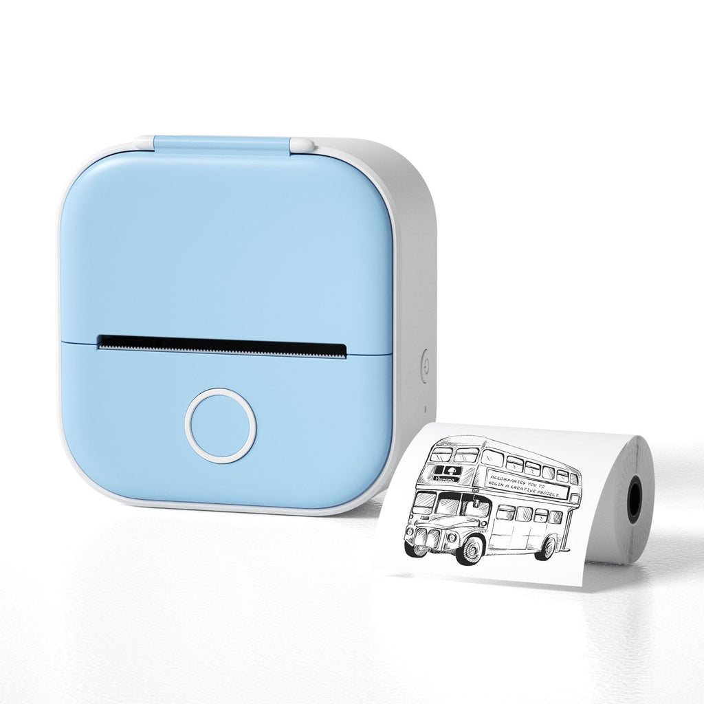 Portable Mini Thermal Label Printer Home Photo Printer Student Wrong Question Printer Bluetooth-compatible Mini Label Printer Price Tag What Else You Got?