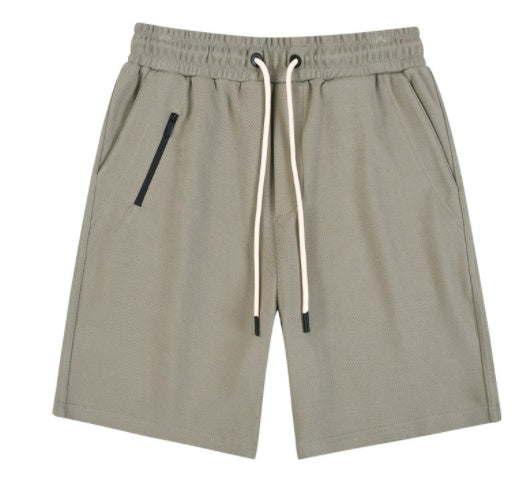 Japanese Fake Zipper Sports Drawstring Quarter Men's Shorts What Else You Got?