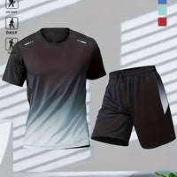 Radiant Grace Fitness Set: Summer Casual Top & Shorts Combo - Glorify God Through Movement