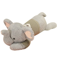 Cuddly Elephant Pillow Plush Toy - Soft & Huggable Stuffed Elephant for Kids
