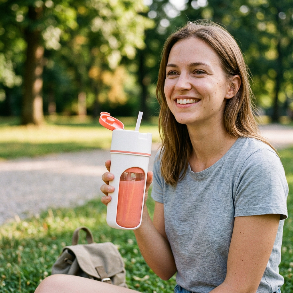 Portable USB Rechargeable Wireless Blender – Personal Smoothie & Juice Cup What Else You Got?