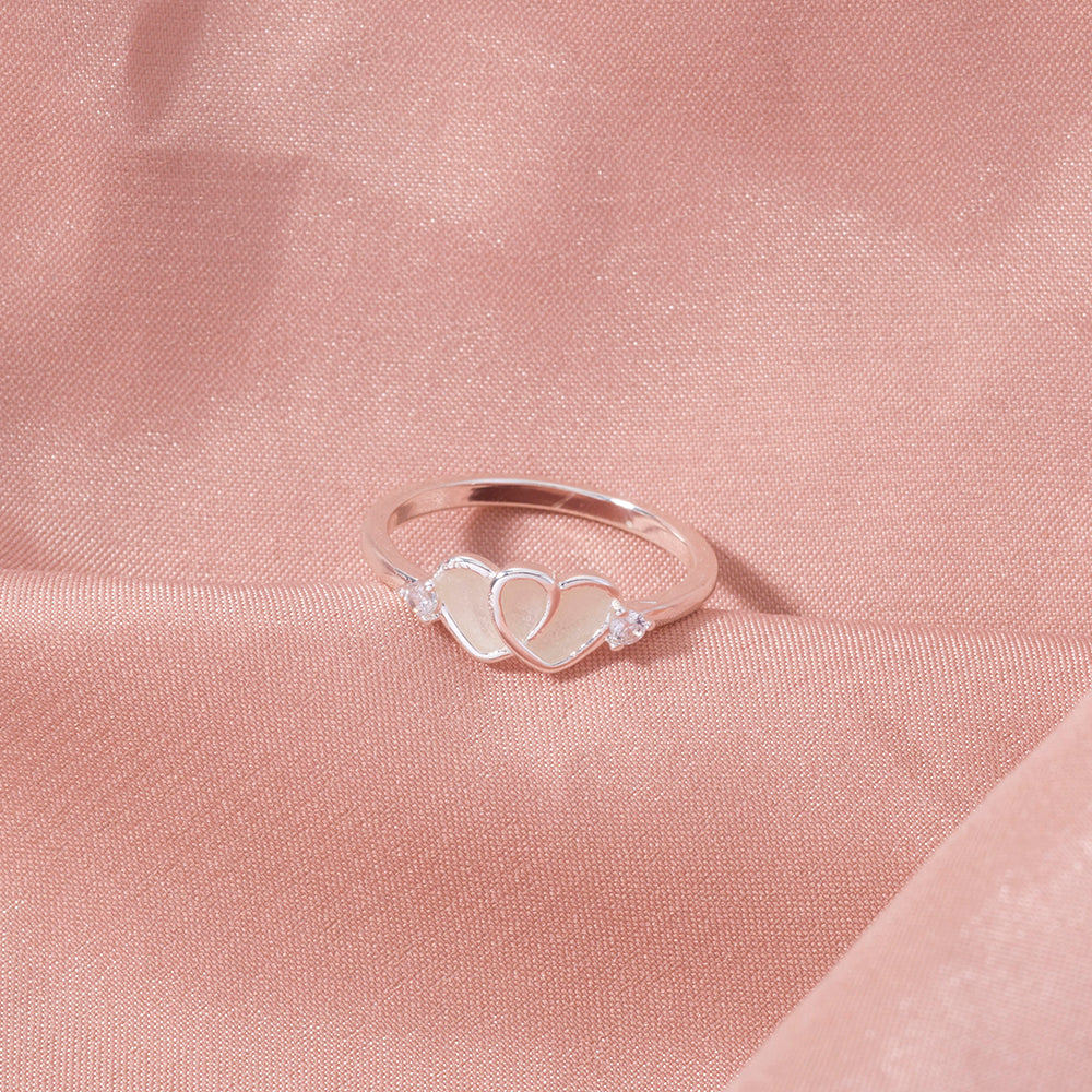 Lovers Hearts Glow‑in‑the‑Dark Ring – Adjustable Electroplated Copper Love Band What Else You Got?