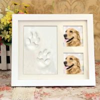 Paw Print Memories: Commemorative Pet Photo Frame Set