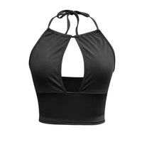 Summer Halter Camisole Vest - Modest & Stylish Women's Top with Hollow Design