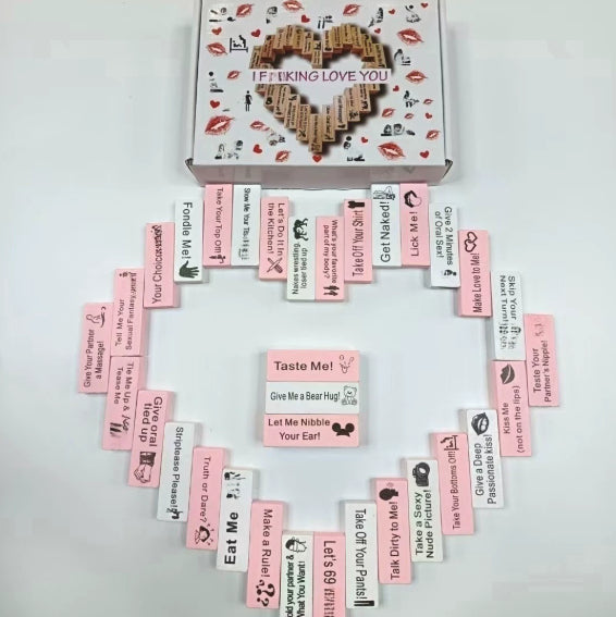 Couple Game Night Intimacy Block Tower Jenga Game Valentine Tumbling Tower Stacking Blocks Game Party Interactive Games 18 What Else You Got?