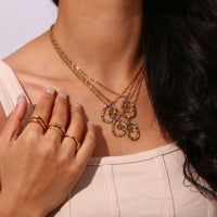 Celestial Guidance Zodiac Necklace - Stainless Steel Constellation Pendant