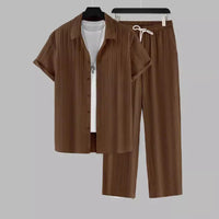 Men's Striped Suit Set - Coordinate with Confidence & Style