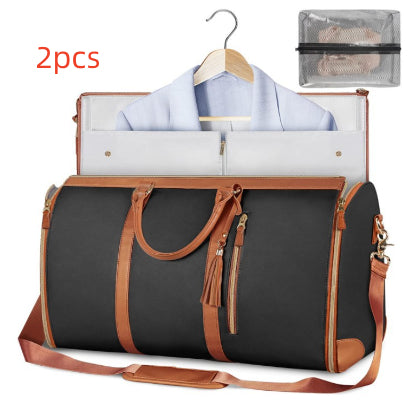 Large Capacity Travel Duffle Bag Women's Handbag Folding Suit Bag Waterproof Clothes Totes What Else You Got?