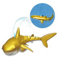 Interactive 2.4G RC Water Jet Whale Toy - Educational & Fun Spraying Action for Kids