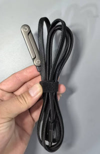 2-in-1 Fast Charging Cable with Foldable Phone Stand – USB-C & USB-A