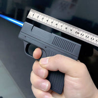 Toy Gun Lighter with Cigarette Holder – Novelty EDC Pistol Lighter, Refillable Butane