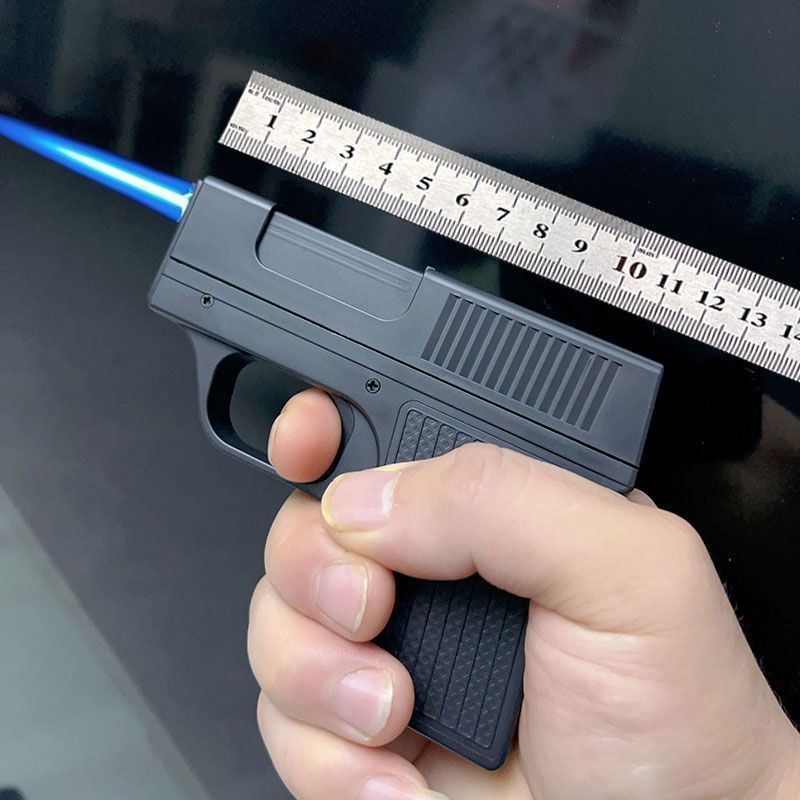 Premium Business Black Toy Gun Lighter What Else You Got?