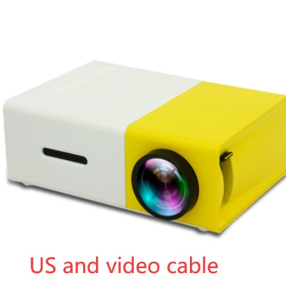 Portable Projector 3D Hd Led Home Theater Cinema HDMI-compatible Usb Audio Projector Yg300 Mini Projector What Else You Got?