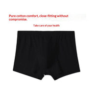 Comfortable Wholesale Men's Cotton Boxer Briefs - Breathable & Mid-Rise for Middle-Aged & Older Gentlemen