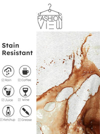 Men’s Water-Repellent Stain-Resistant Crewneck Tee – Fresh & Durable White T-Shirt