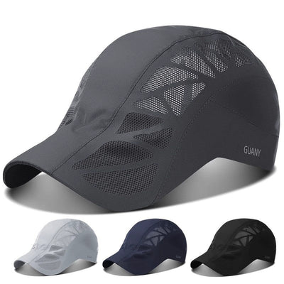 Blessed by the Sun: Quick-Dry UV Protection Baseball Cap for Men - Summer Faith Style