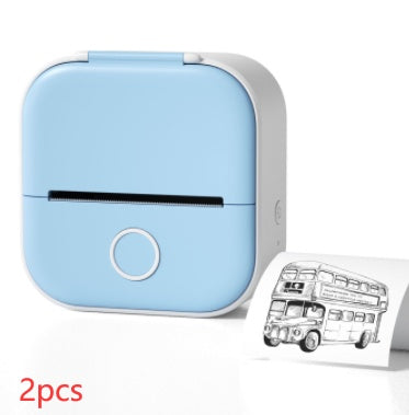 Portable Mini Thermal Label Printer Home Photo Printer Student Wrong Question Printer Bluetooth-compatible Mini Label Printer Price Tag What Else You Got?