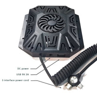 Hidden Under-Desk Wireless Charger – Qi Charging System with 9V Input/Output