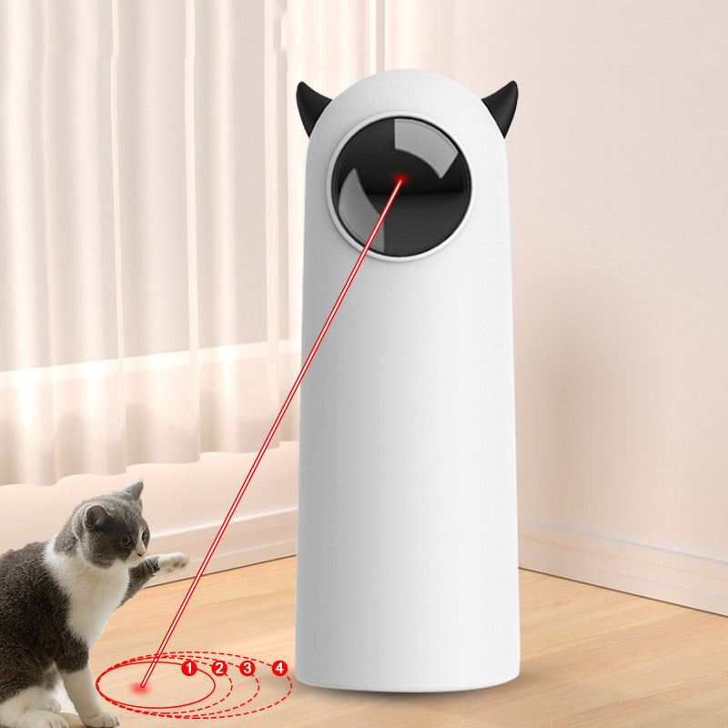 Automatic Infrared Cat Teaser Toy – USB Interactive Pet Toy