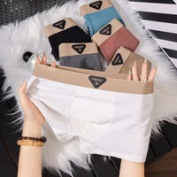 Men's Ice Silk Sport Boxer Briefs - Breathable & Fashionable Underwear