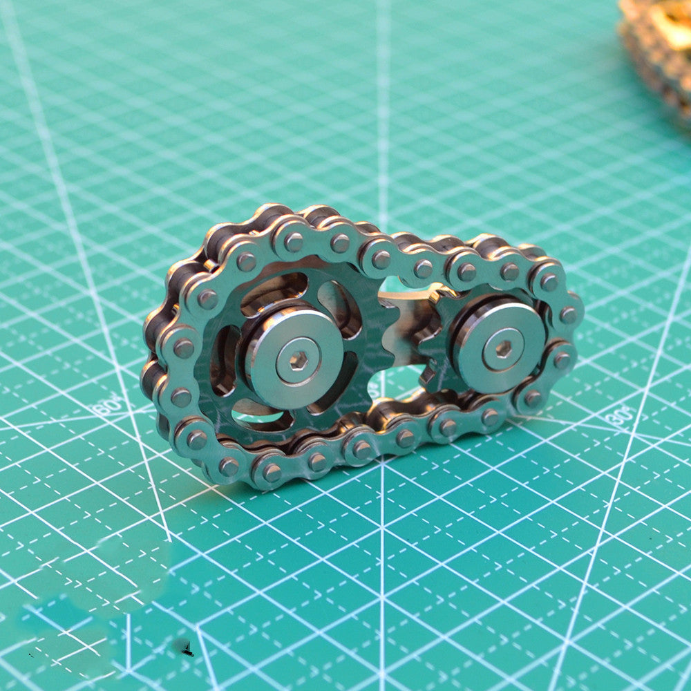 Chain Tooth Flywheel Gyro – Stainless Steel Fidget Spinner What Else You Got?