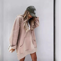 Women’s Christian Hooded Sweatshirt with Pockets – Mid-Length Fleece Top