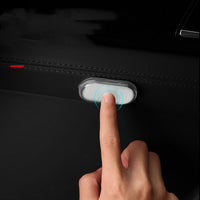 USB Rechargeable Touch Sensing Car Reading Light - 4 Bright LED Beads - 2H Runtime - Perfect for Nighttime Bible Study