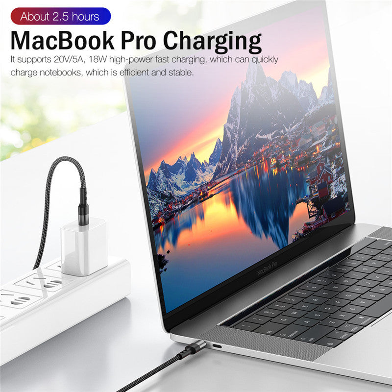 100W USB-C Fast Charging Cable – Universal PD Cable for All Devices