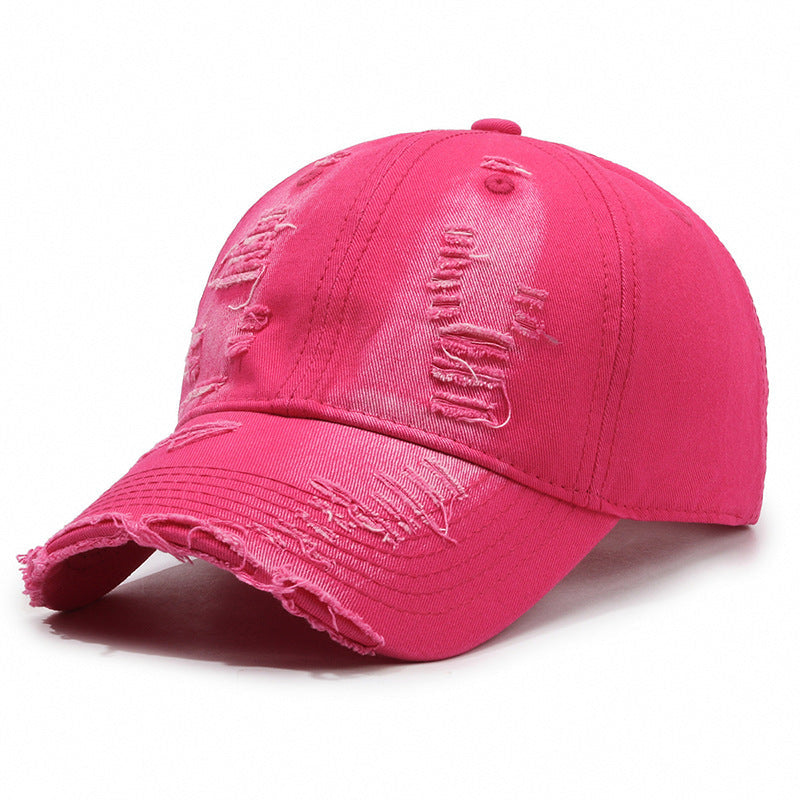 Vintage Washed Cotton Baseball Cap – Men’s Distressed Cowboy‑Style Adjustable Dome Hat What Else You Got?