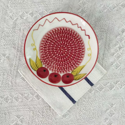 Ceramic Garlic & Ginger Grater Plate – Fresh Mince & Grate Tool for the Kitchen