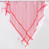 Men's Saudi Print Headscarf – Warm, Sun-Proof & Dustproof Square Scarf for All Seasons